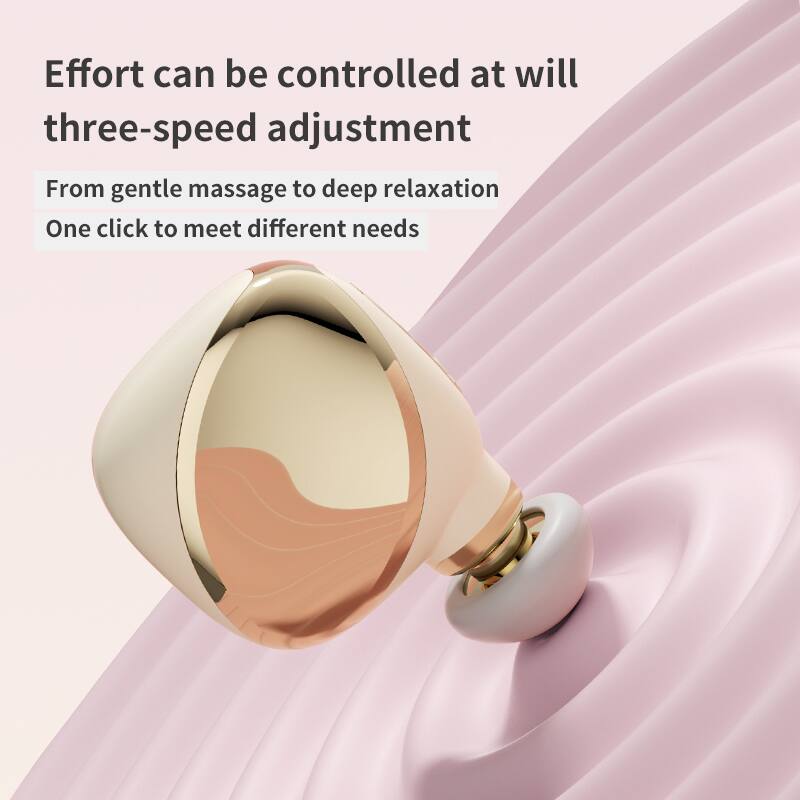 Effort can be controlled at will  
three-speed adjustment  

From gentle massage to deep relaxation  
One click to meet different needs