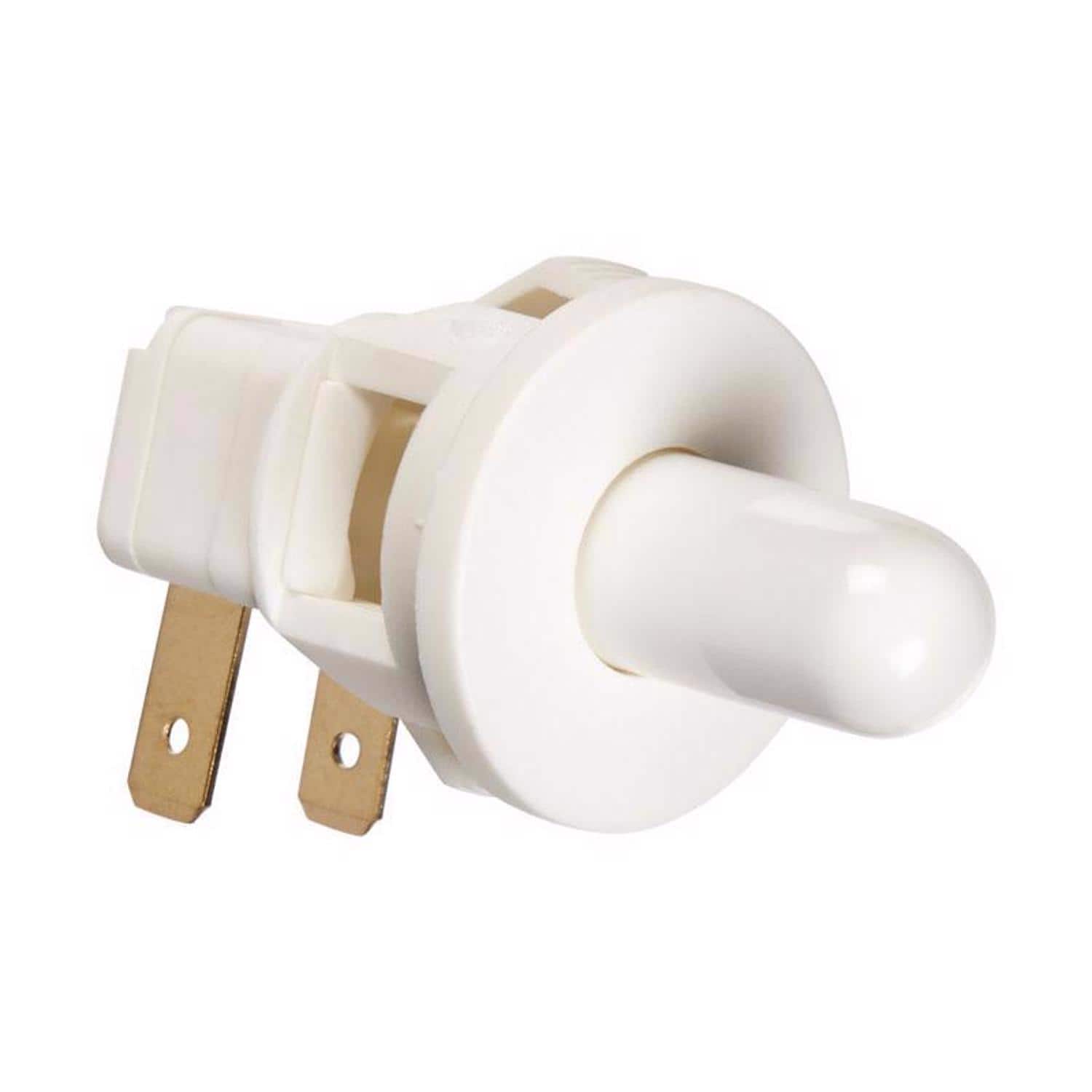 Jandorf - 5 amps Single Pole Momentary Appliance Switch 1 pk - White