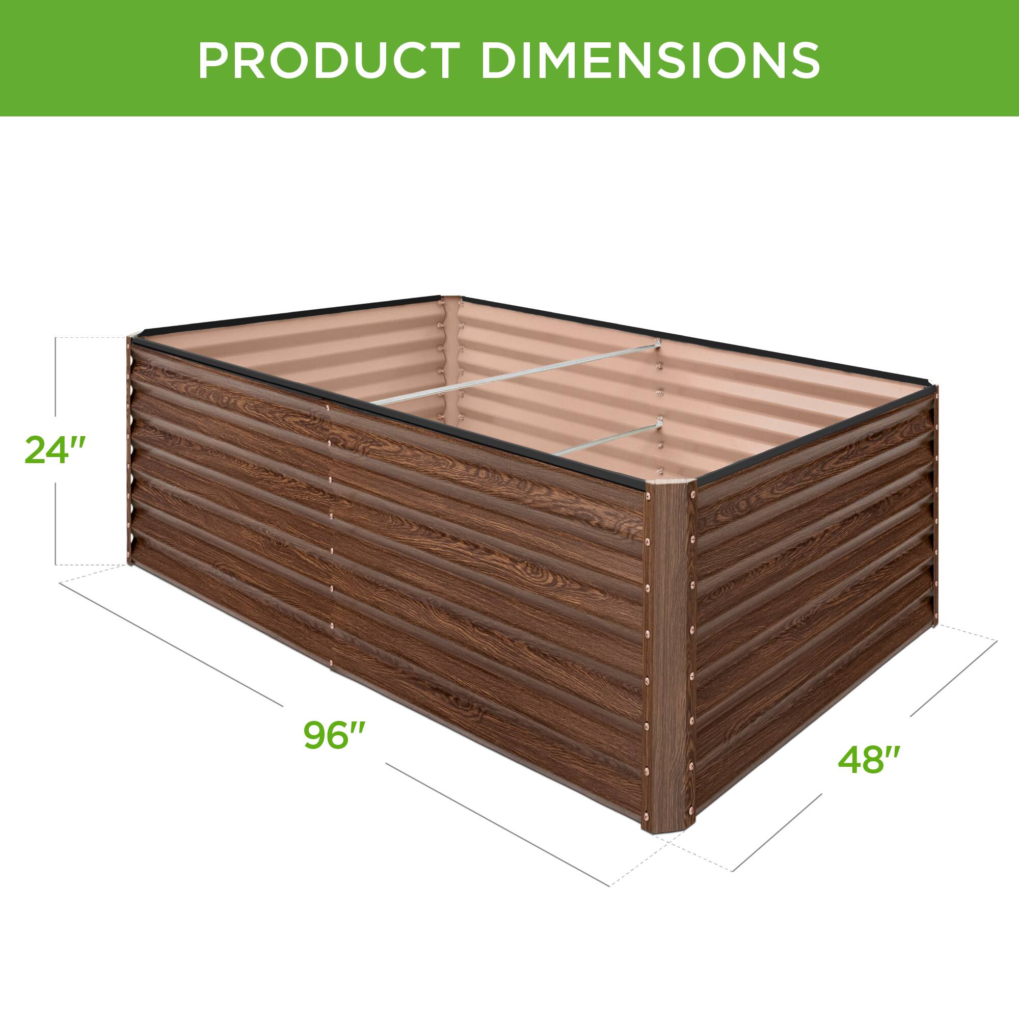 PRODUCT DIMENSIONS

24" x 96" x 48"
