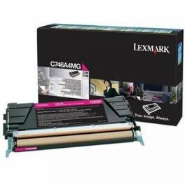 Lexmark - Laser Toner Cartridge - Return Program - 1 Each - 6000 Pages - Magenta