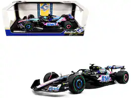 Alpine A524 #31 Esteban Ocon "BWT" 2nd Place F1 "Sao Paulo GP" (2024) "Competition" Series 1/18 Model Car by Solido