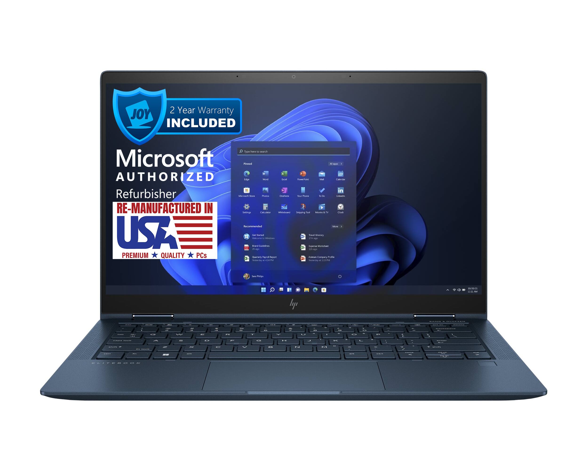 2 Year Warranty INCLUDED  
Microsoft AUTHORIZED Refurbisher  
RE-MANUFACTURED IN USA  
PREMIUM QUALITY PCs