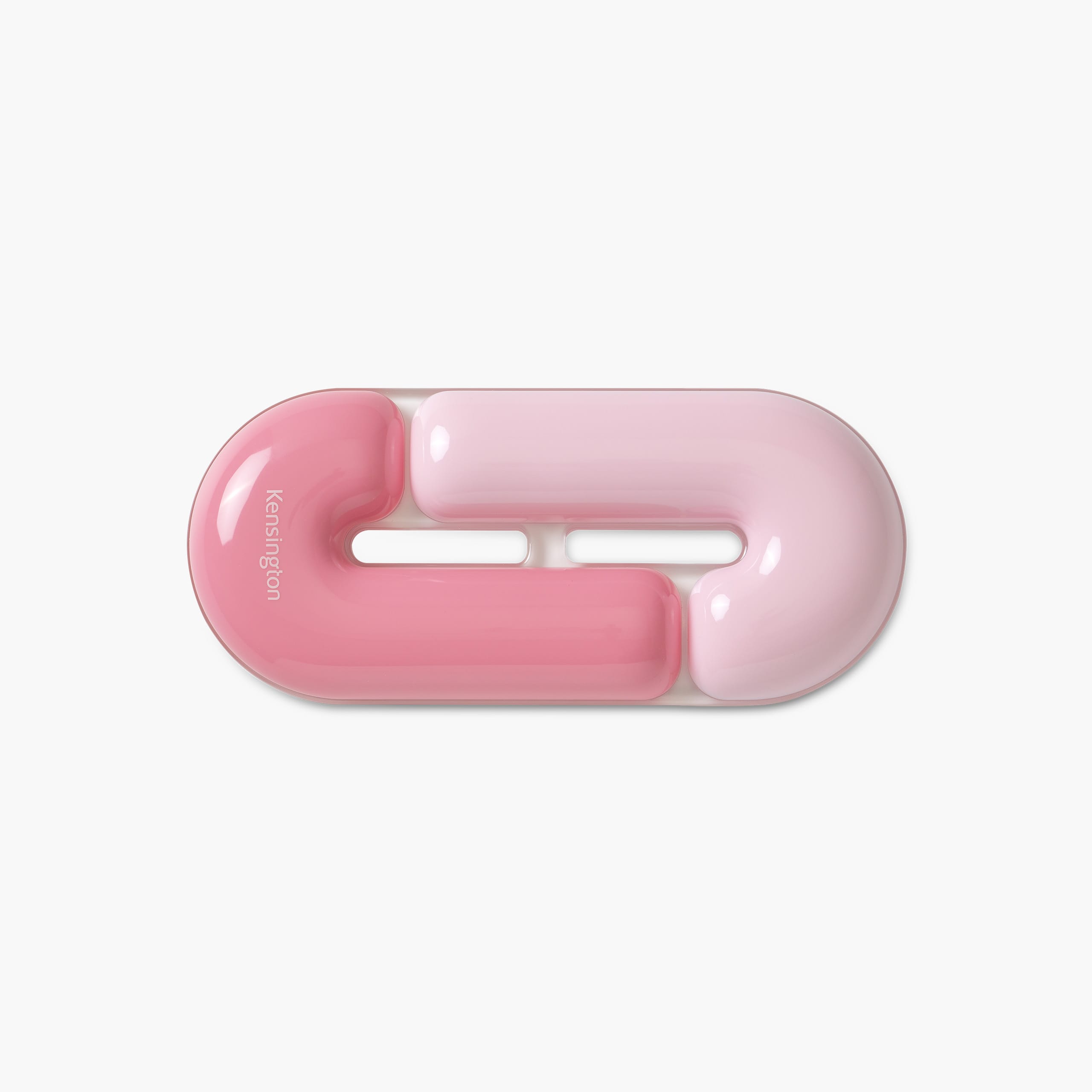 Front. Kensington - DUO Gel Mouse Wrist Rest with Loop Design for Ergonomic Comfort and Support - Pink.