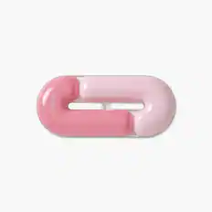 Front. Kensington - Duo Gel Mouse Wrist Rest, Loop Design, Gel Filled Cushion, Ventilation Channels, Non-Skid - K62828WW - Pink.
