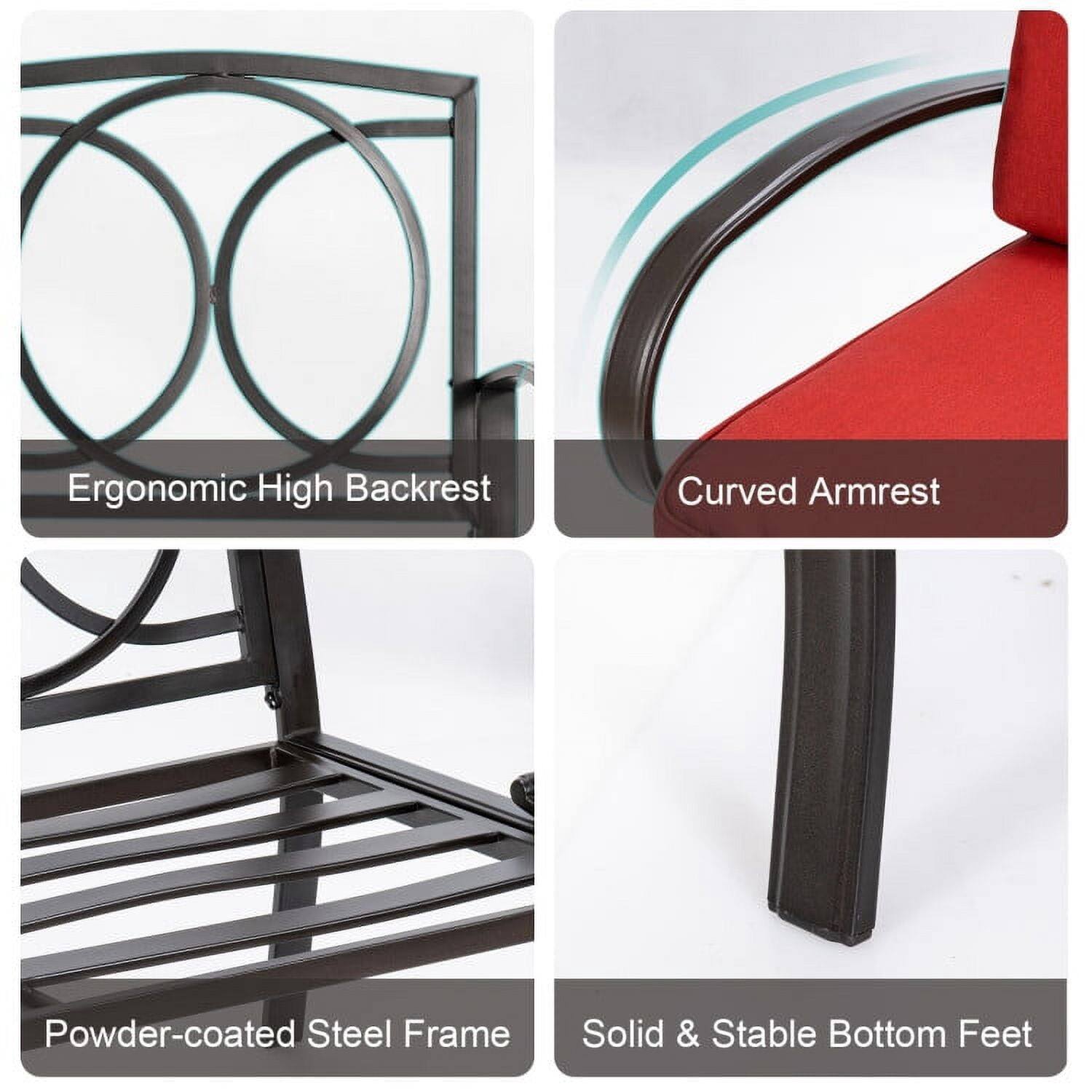 - Ergonomic High Backrest
- Curved Armrest
- Powder-coated Steel Frame
- Solid & Stable Bottom Feet