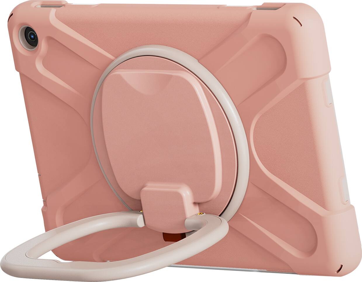 Alt View 11. SaharaCase - SpLaSh Series Heavy Duty Case for Amazon Fire HD 10 (2023) - Blush Pink.