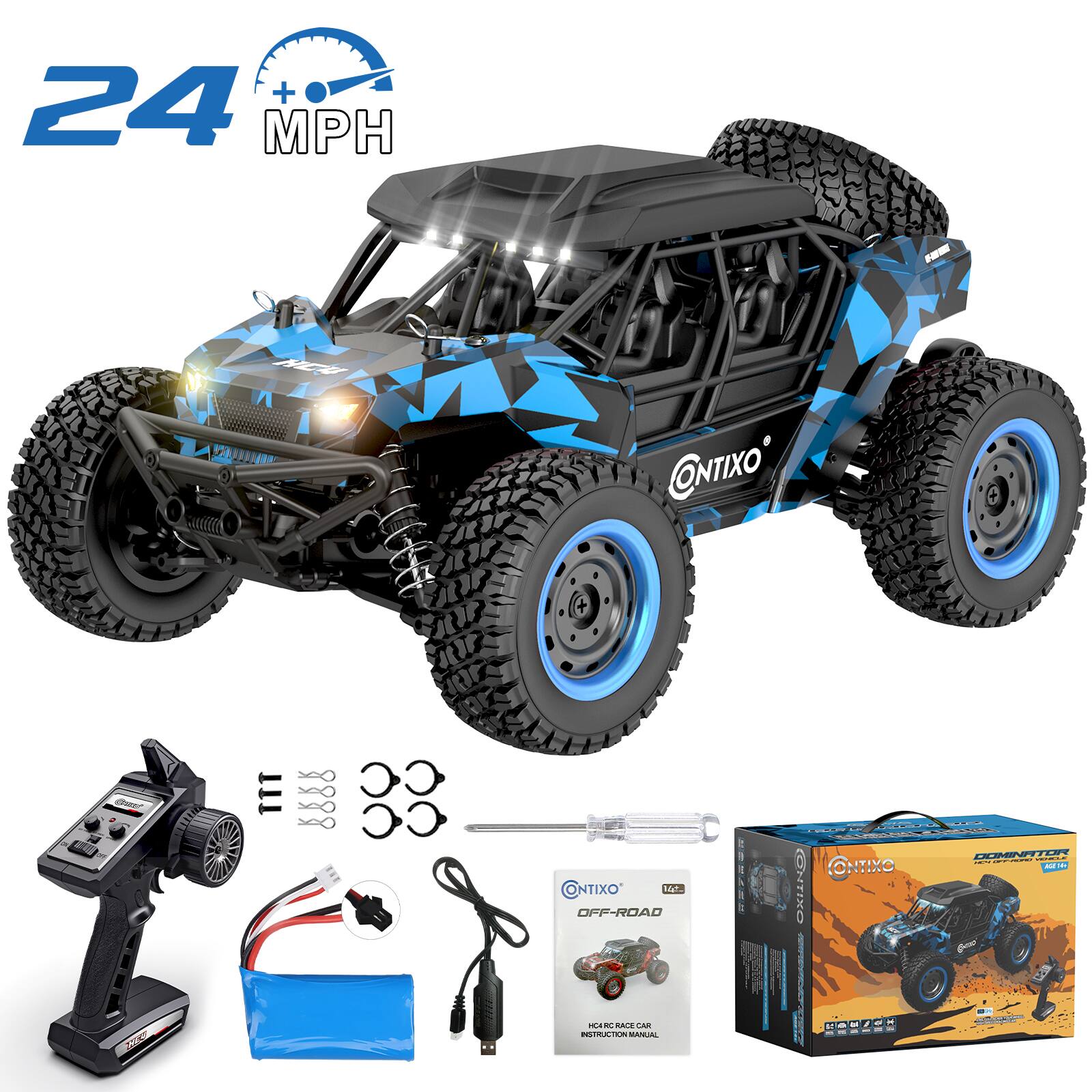 24 MPH

ONTIXO

OFF-ROAD

4x4

HOTERTI

BRNLIAL

LRTON

AA

OCIN

ONTIXO

A10

ONTIXO

HO/ReH

1 1 1
