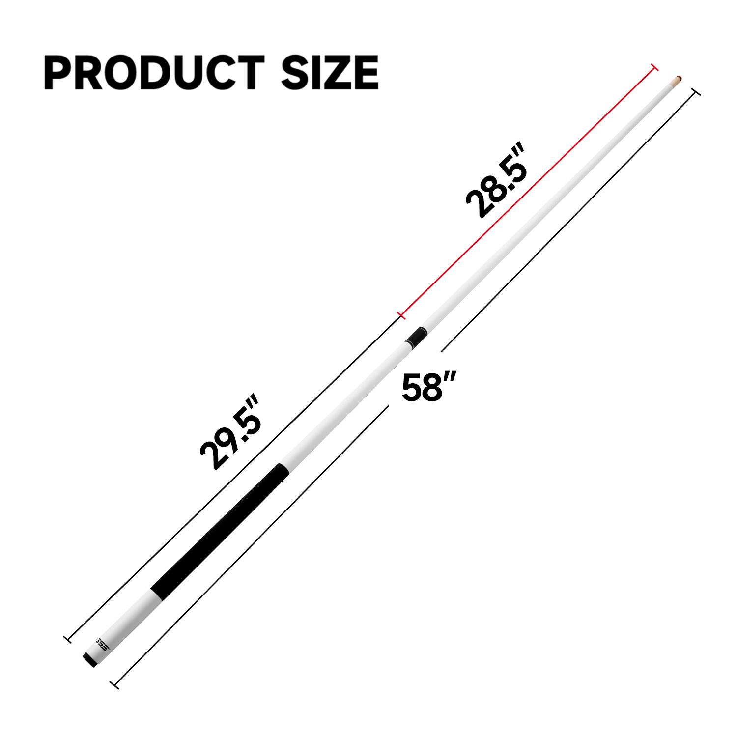 PRODUCT SIZE
28.5"
29.5"
58"