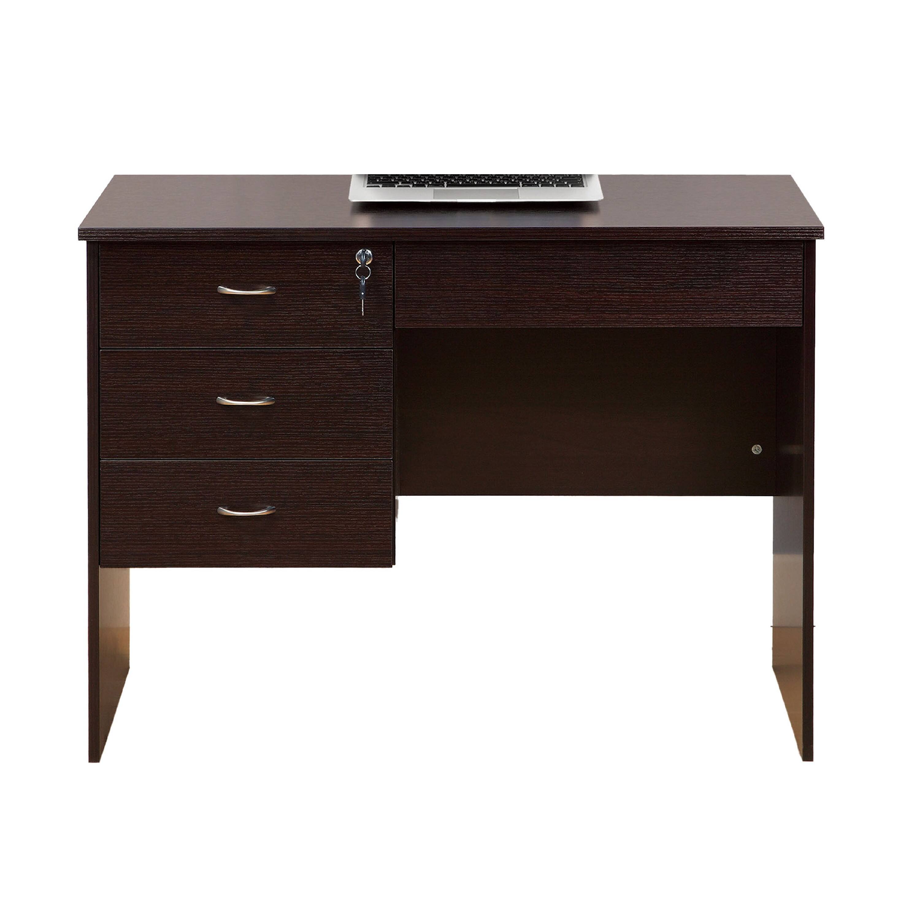 Manhattan Lane Sial Laptop Desk, 4 Drawers, 40 Inch, Composite Board ...