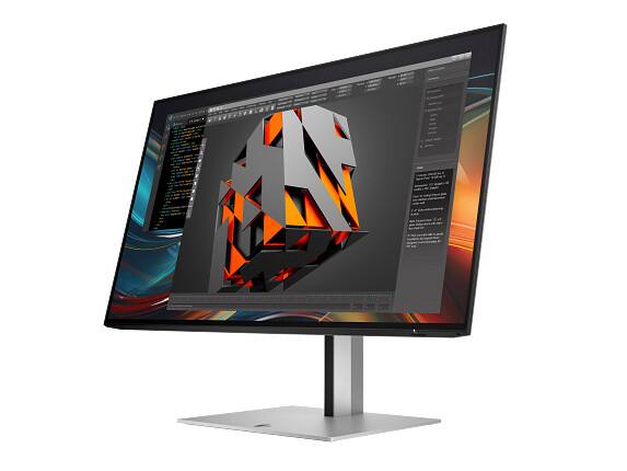 Left. HP - HP 724pf 24" Class Full HD LCD Monitor - 16:9 - 23.8" Viewable - In-plane Switching (IPS) Technology - 1920 x 1080 - White.