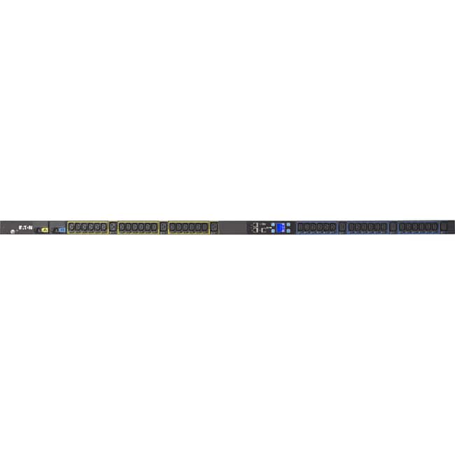 Eaton - Metered Input Rack PDU 5.76 kW max 200-240V 24A 0U Single-Phase PDU - NEMA L6-30P - 36 x IEC 60320 C13, 6 x IEC - Black