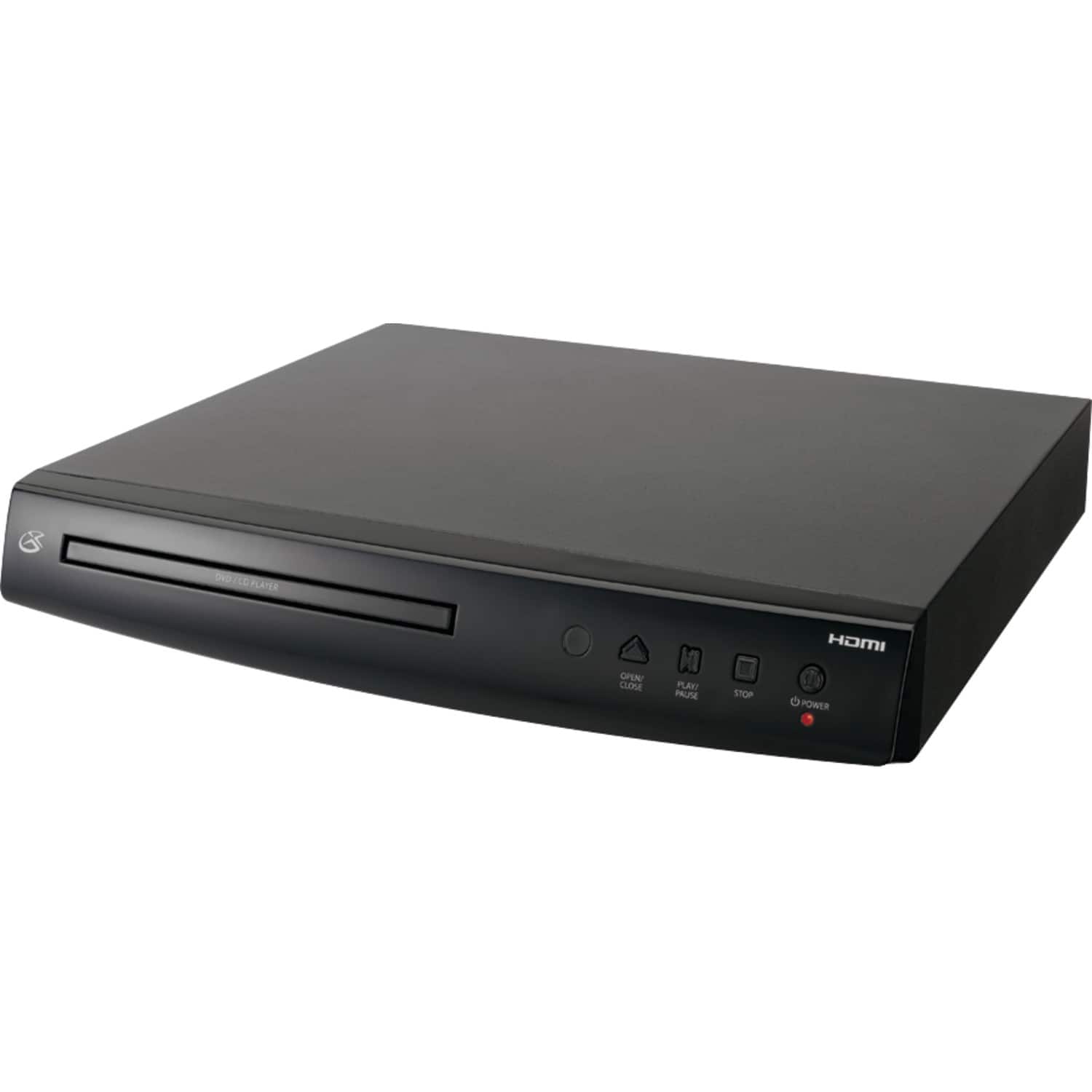 GPX - Dh300b Standard Dvd/cd Player With Hdmi Upconversion To 1080p, Dh300b - Black
