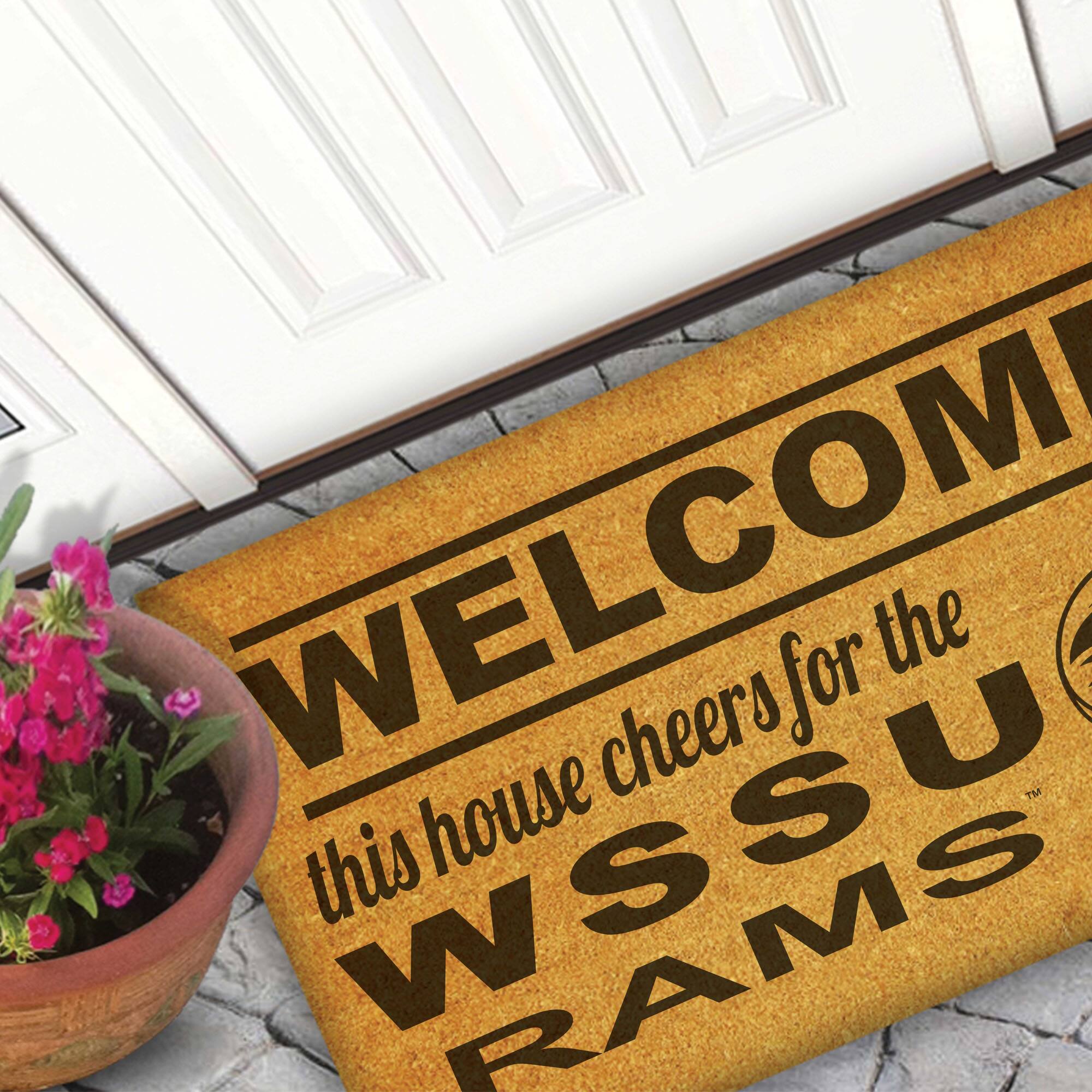 WELCOME  
this house cheers for the  
WSSU RAMS