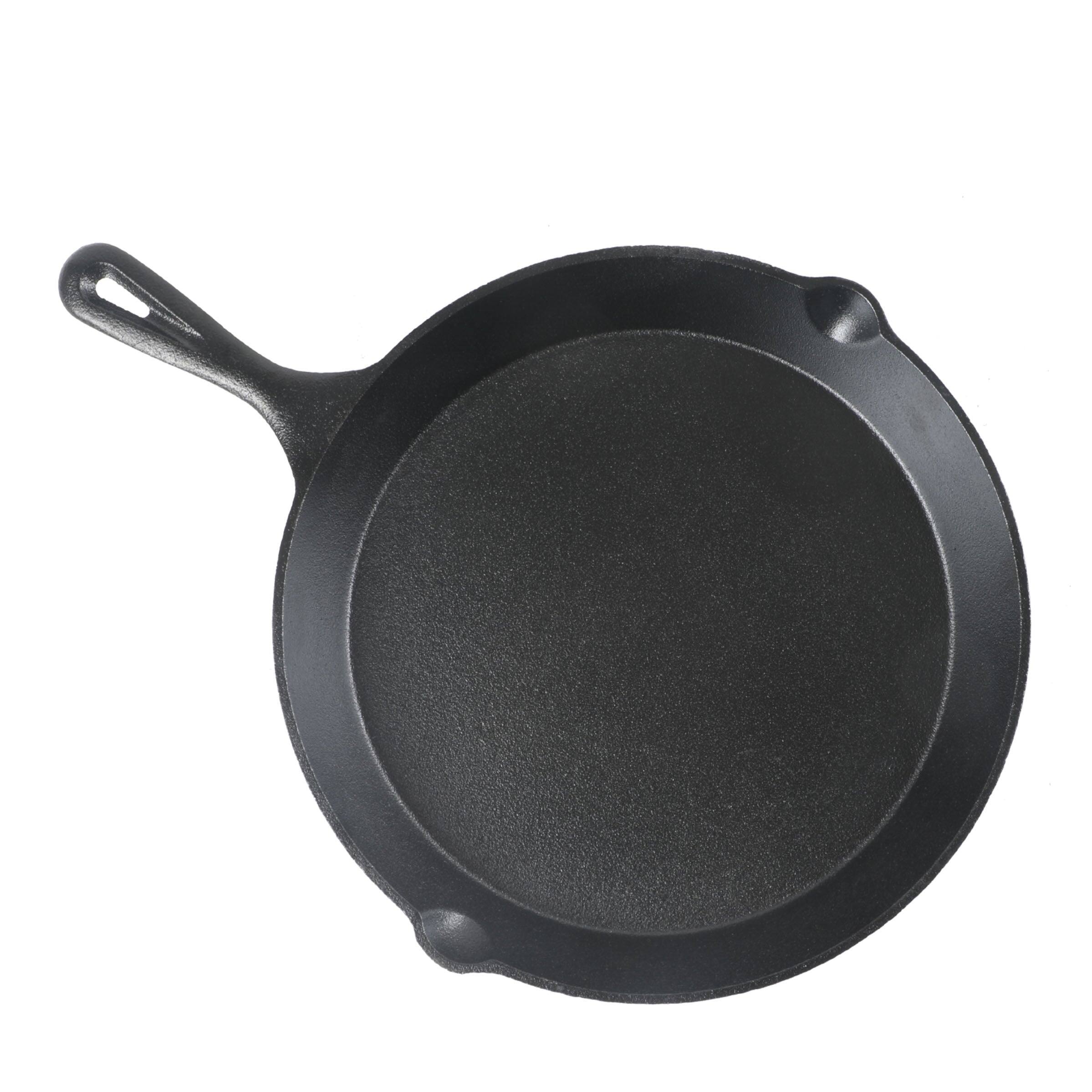 Alt View 2. Commercial Chef - COMMERCIAL CHEF 8 Inch Skillet - Black.