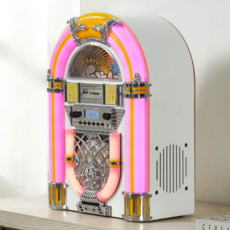 Arkrocket Athena Mini Jukebox / Tabletop CD Player / Bluetooth