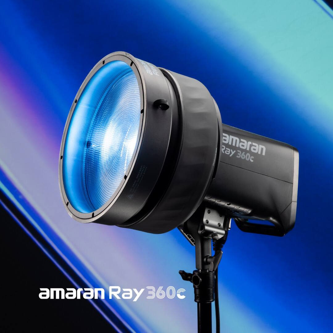 Amaran Ray 360c 360W RGB Full Color Point Source COB LED Video