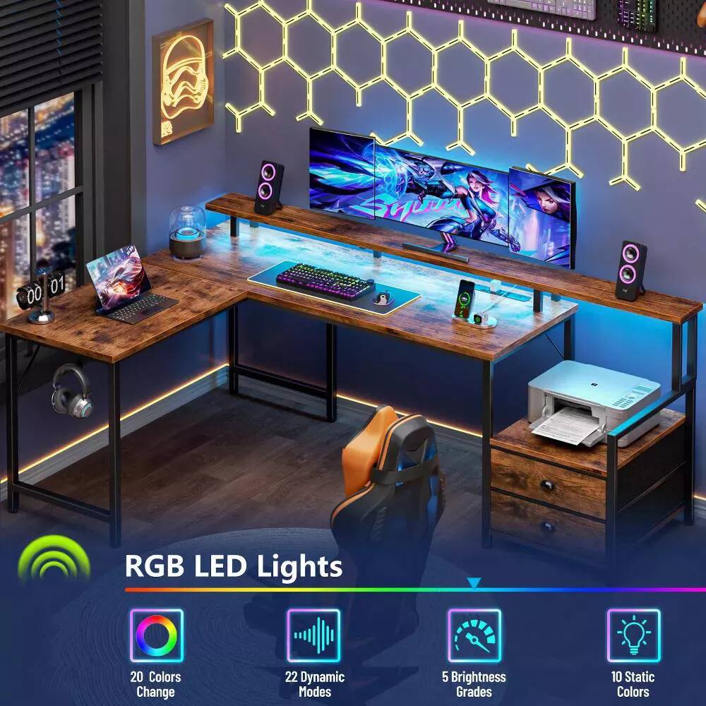 00 01

RGB LED Lights

20 Colors Change

22 Dynamic Modes

5 Brightness Grades

10 Static Colors