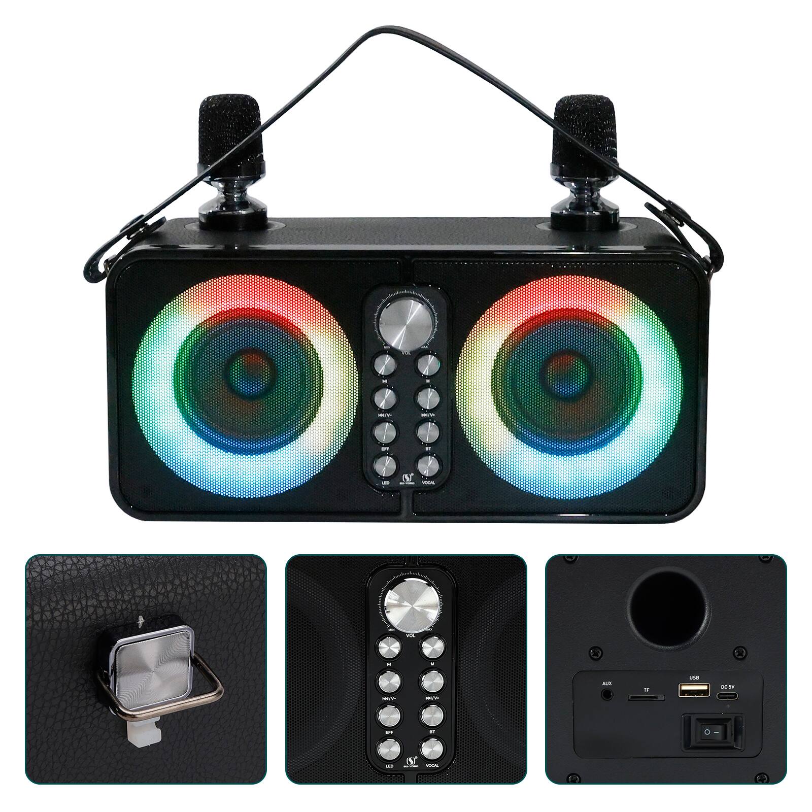 LED
VOCAL
VOL
x

eg'y-
A/C

US8
005 -
AN
or

DOCK