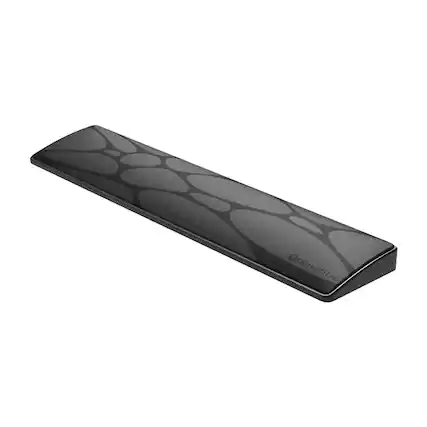 Front. GravaStar - GravaStar 60% Keyboard Wrist Rest Pad Black - Black.
