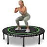 FED Fitness - BCAN 550LBS Foldable Mini Trampoline, 48"Adult Fitness Trampoline with Durable Bungees - Green