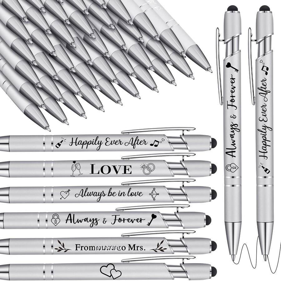 Paradigms Interiors 36 Wedding Pens Bulk Bridal Shower Favors ...
