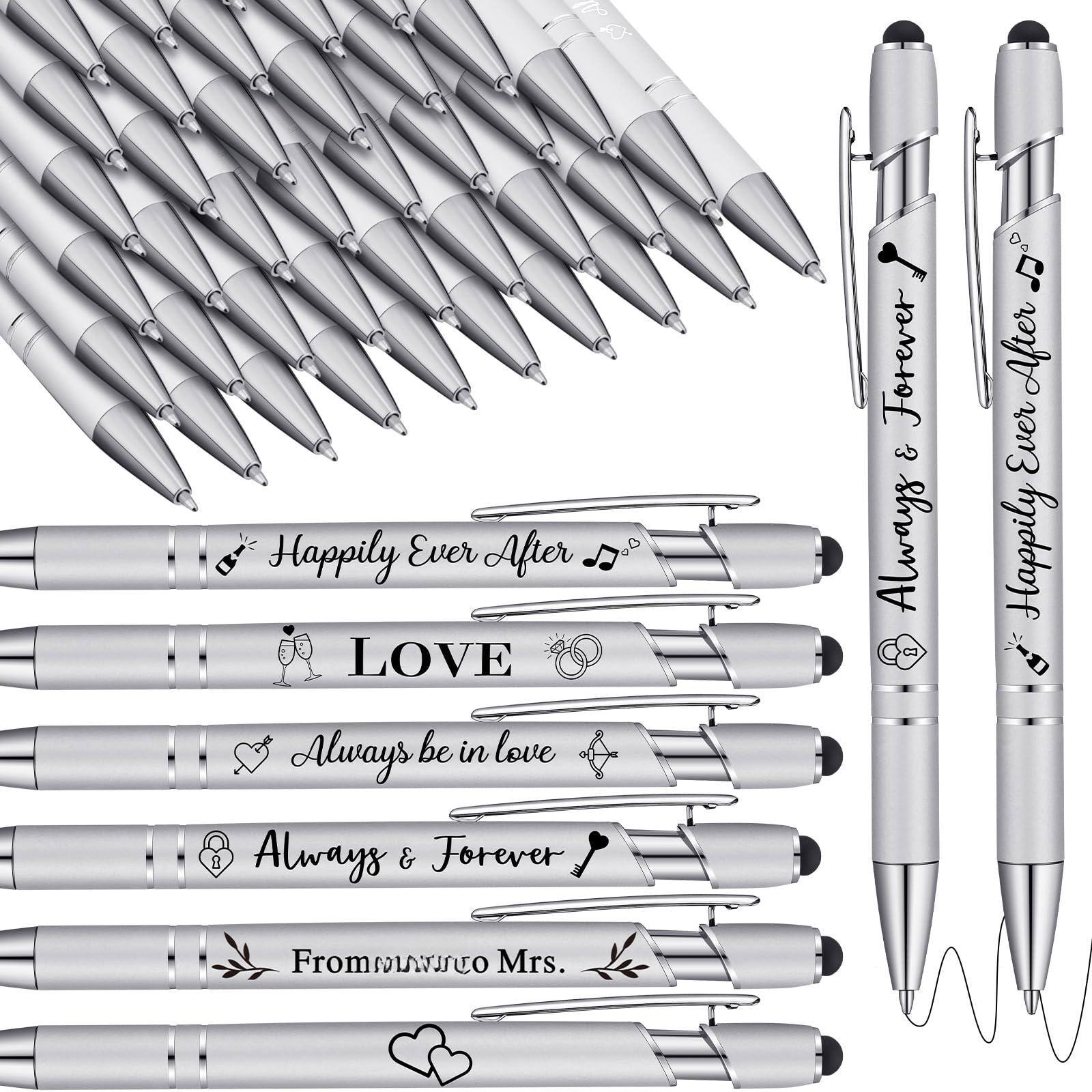 Paradigms Interiors 36 Wedding Pens Bulk Bridal Shower Favors ...