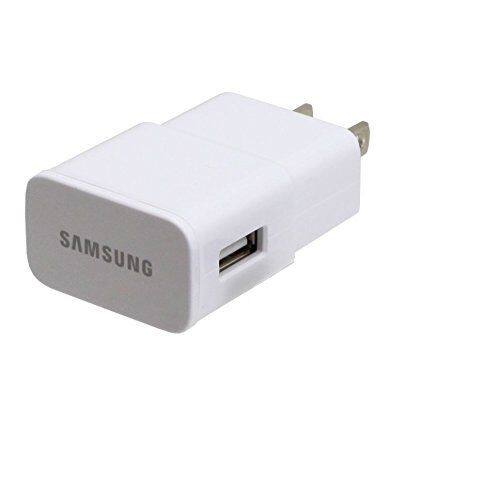 Back. Samsung - Samsung Original (2.0A) Rapid Travel Charging Adapter - Bulk Packaging - White - White.