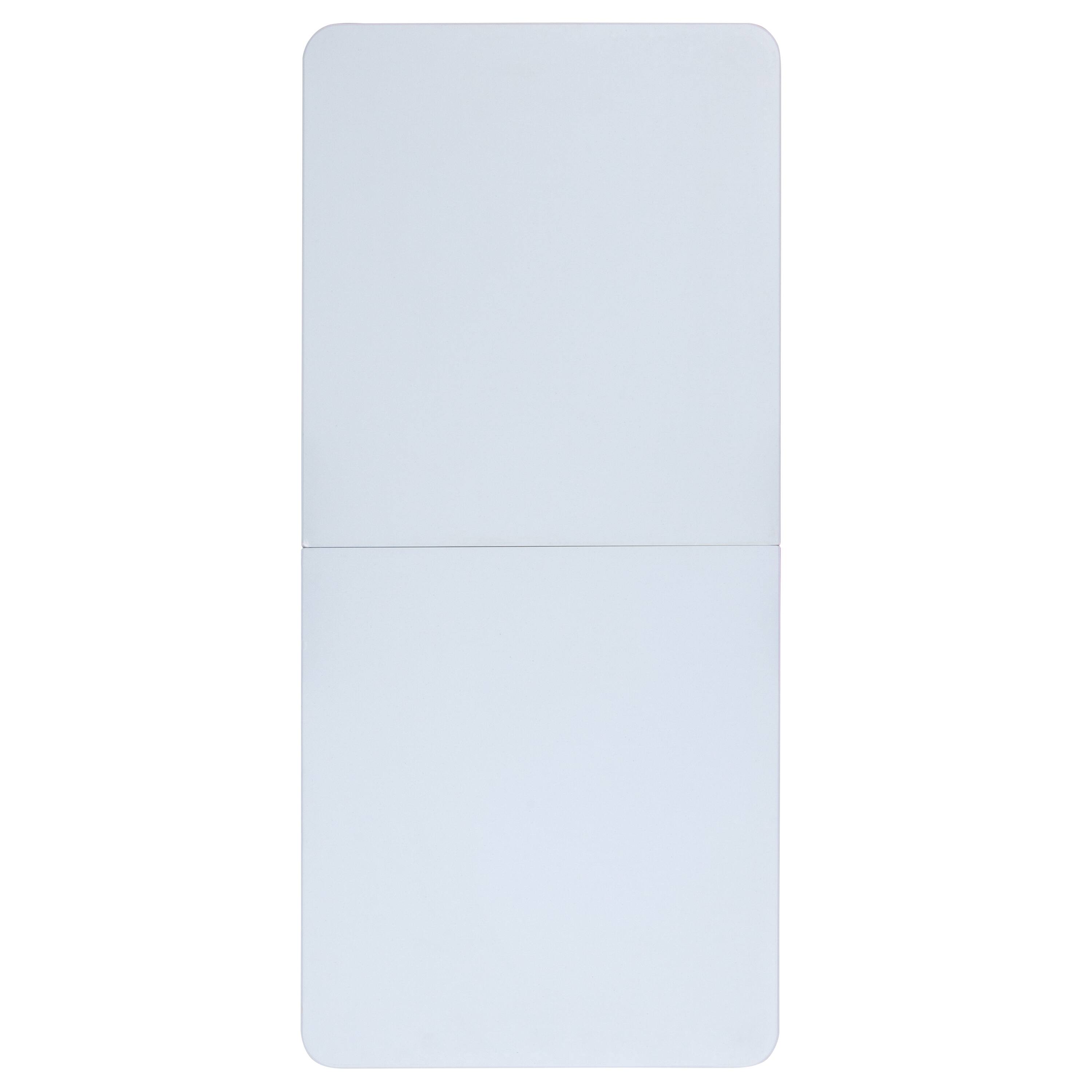 Alt View 5. Emma + Oliver - 4.97-Foot Bi-Fold Plastic Folding Table - Granite White.