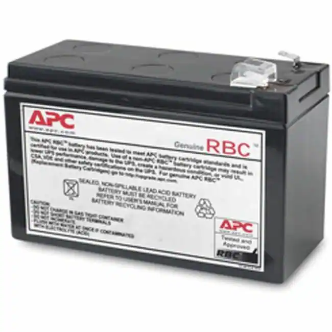Genuine Rbc APC Replacement Battery Cartridge 114 Lead Acid Black RBC6A - Best Buy