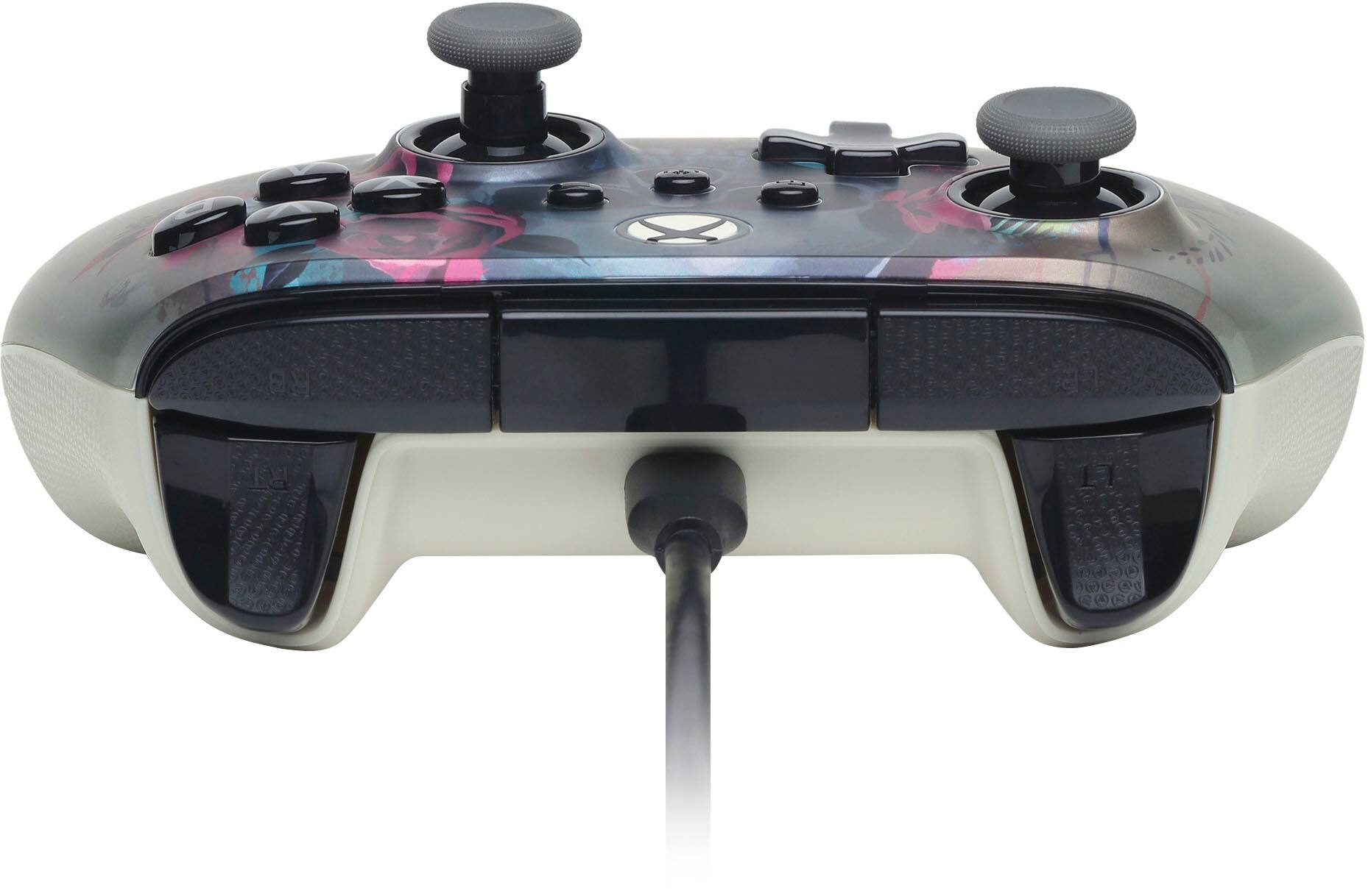 Alt View 13. PowerA - Advantage Plus Wired Controller for Xbox Series X|S - Bloom & Gloom.