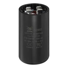 Unique Bargains - CD60 Capacitor 216-259 Mfd, 125 VAC Run Motor Start Capacitor for Electric Fan/Well Pump