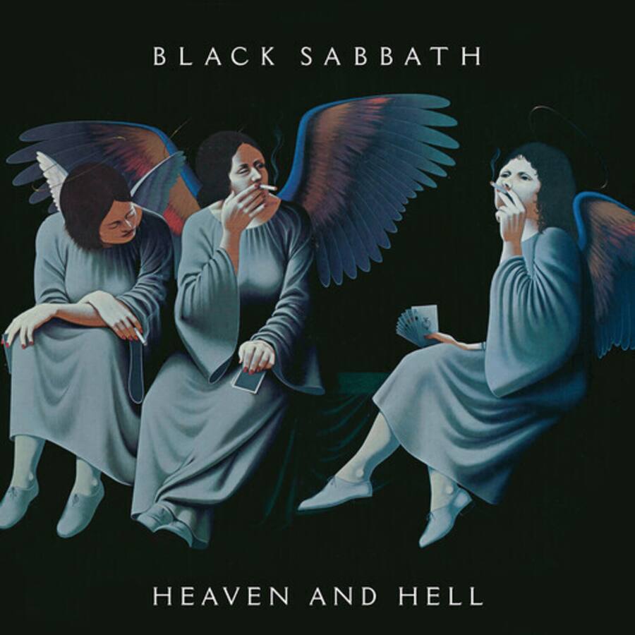 BLACK SABBATH HEAVEN AND HELL 帯付きレコード美品 Black Sabbath - Heaven And Hell [Japanese Vinyl] – Drowned