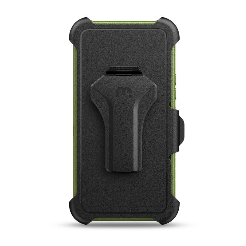 Alt View 1. Mybat Pro - MyBat Pro Maverick Series Case with Holster for Samsung Galaxy S22 - Army Green - Army Green.