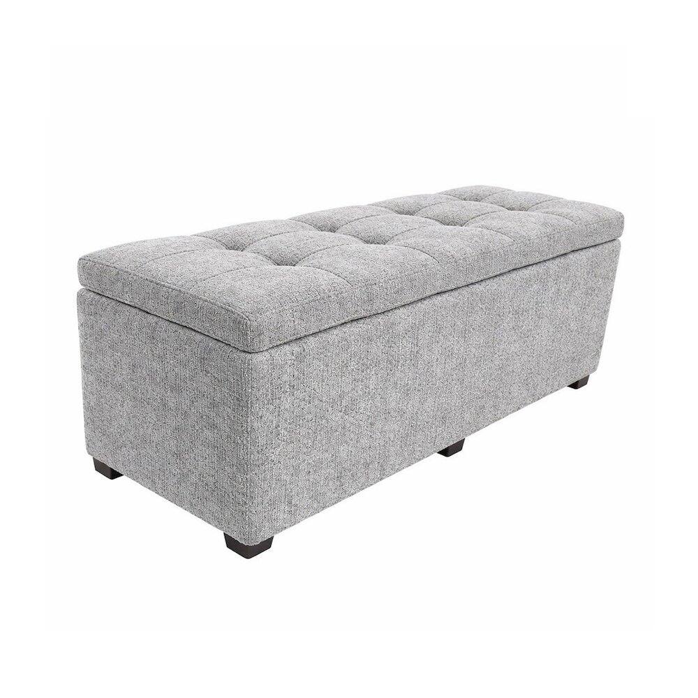 Front. Sanford - Esplanade Bed Bench Matisse Silver - Silver.