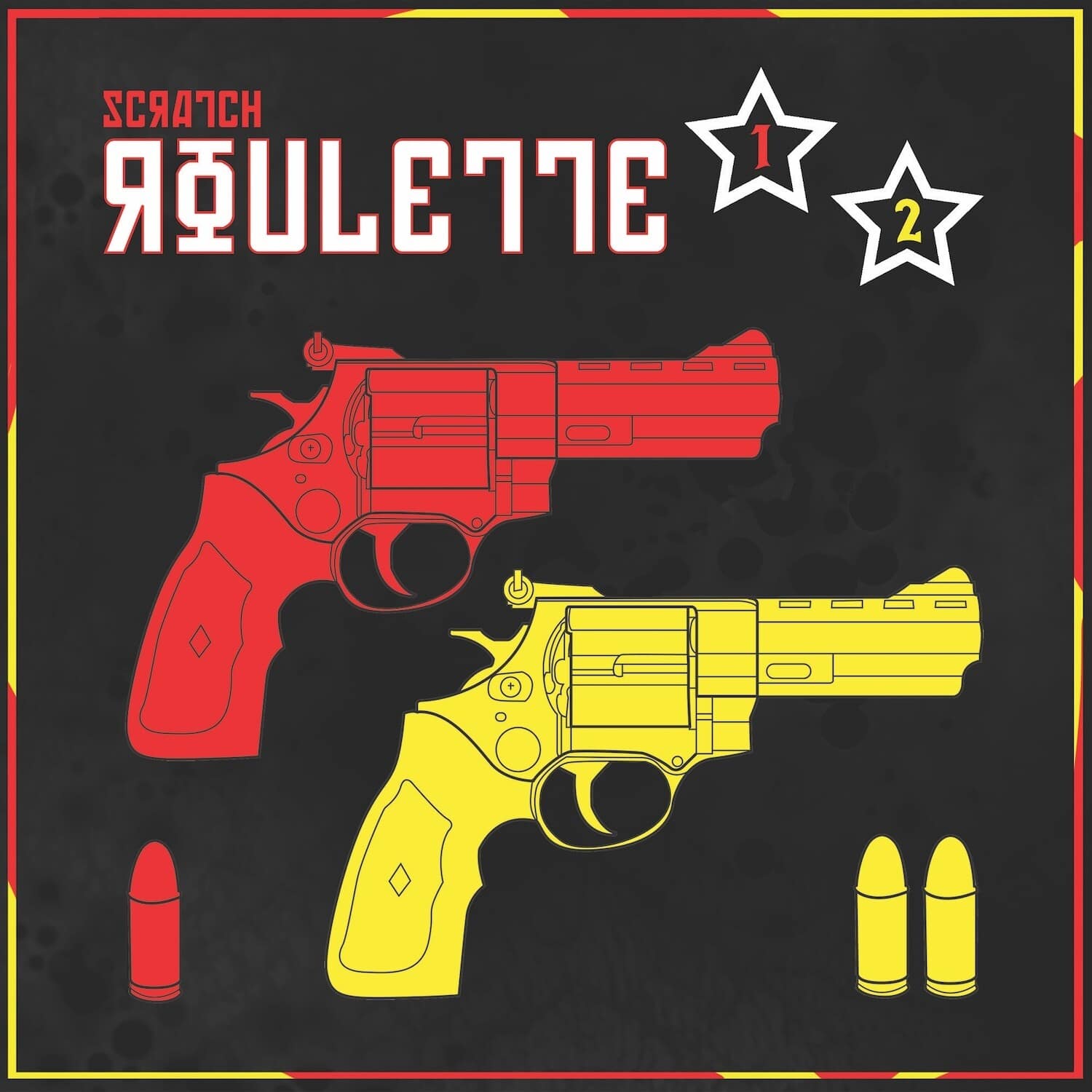 DJ JS-1 - Scratch Roulette 1 & 2  - VINYL LP