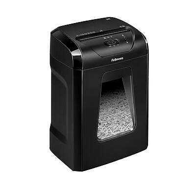 Alt View 2. Fellowes - Powershred 12C 12-Sheet Cross-Cut Personal Shredder - Black.