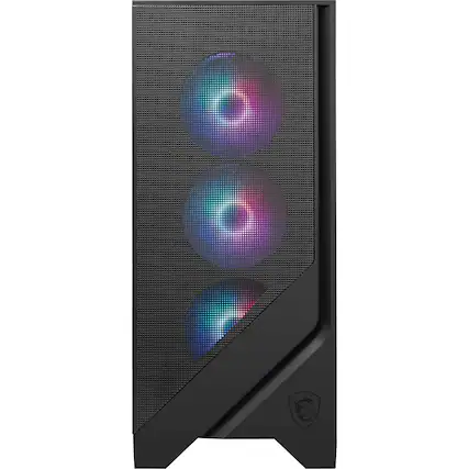 Front. MSI - MSI Codex R2 AI Gaming Desktop - Intel Core Ultra 7 265, 64GB RAM, 2TB SSD, NVIDIA RTX 5070 12GB GDDR7, Windows 11 Pro - Black.