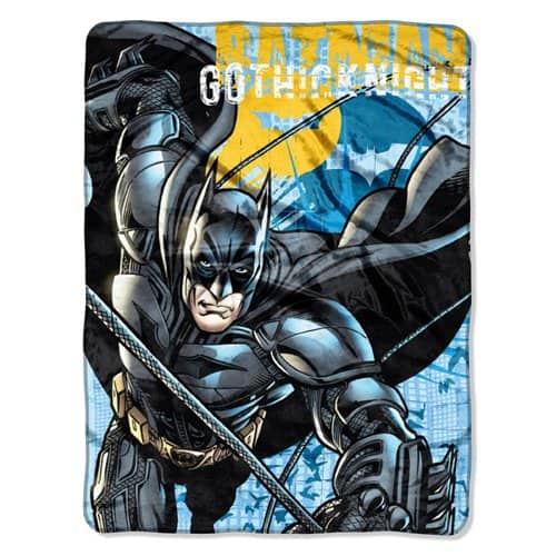 Northwest - Batman The Dark Knight Rises 46x60 inch Micro Raschel Plush Throw Blanket - Multi