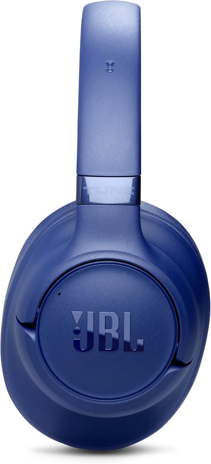 JBL Tune 780NC Wireless Noise Cancelling Headphones with Case Blue