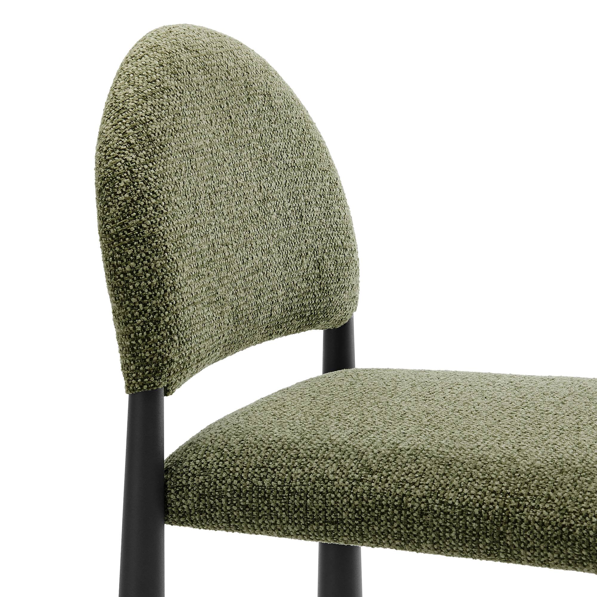 Alt View 4. Modway - Hayley Upholstered Fabric Counter Stool by Modway - 0.