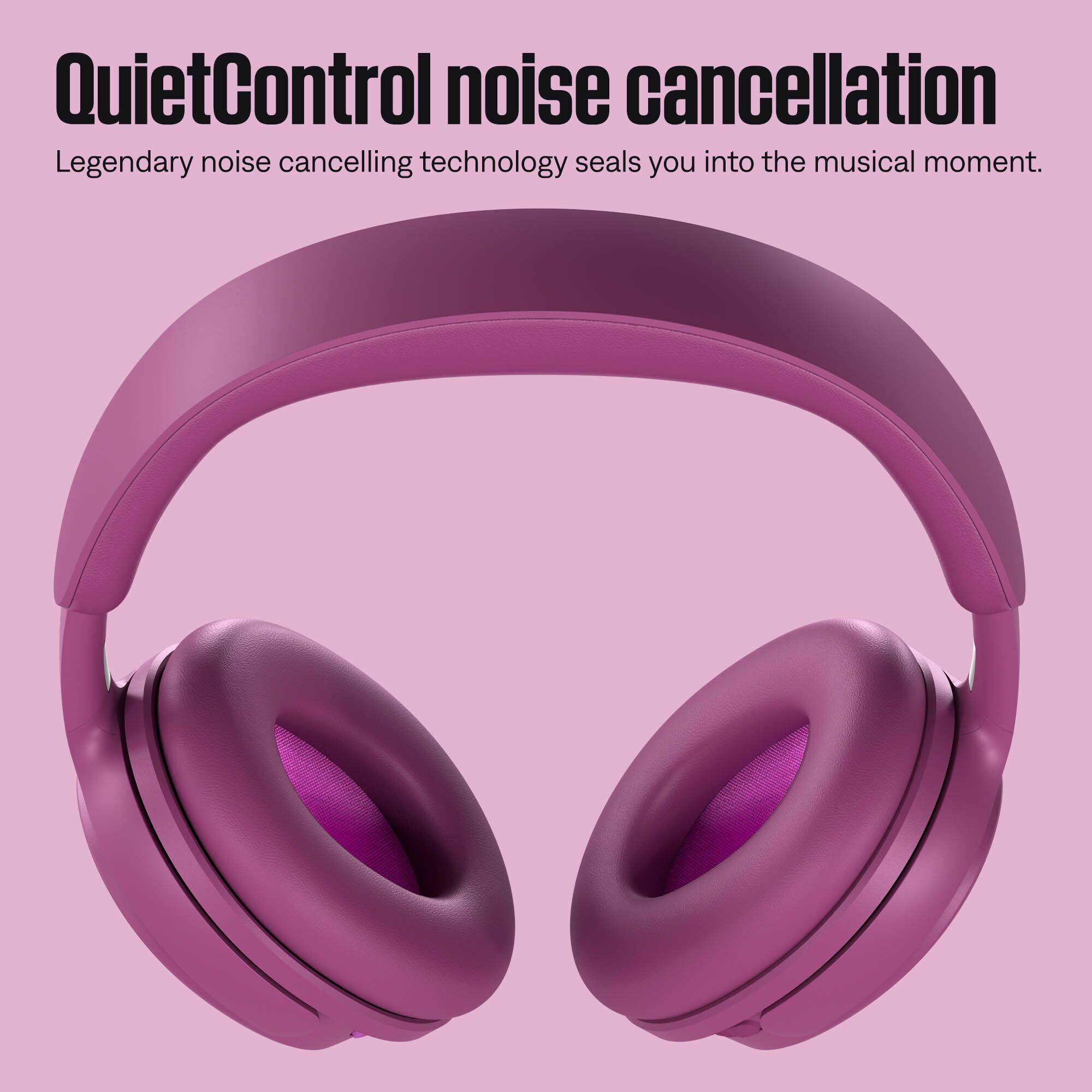 QuietControl noise cancellation  
Legendary noise cancelling technology seals you into the musical moment.