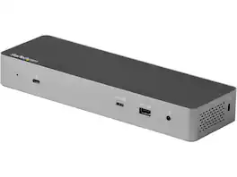 StarTech.com - StarTech Thunderbolt 3 Dock - Dual 4K, 60Hz, USB-C, 8K HDMI, 96W PD, 5x USB