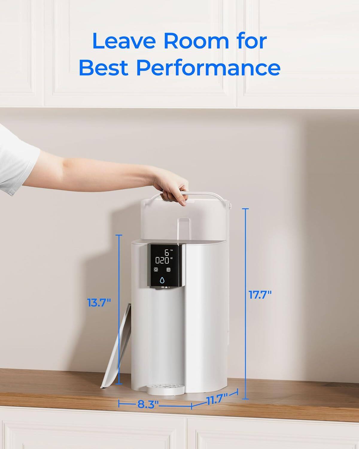 Leave Room for Best Performance - 6.020 13.7" 17.7" 8.3" 11.7"