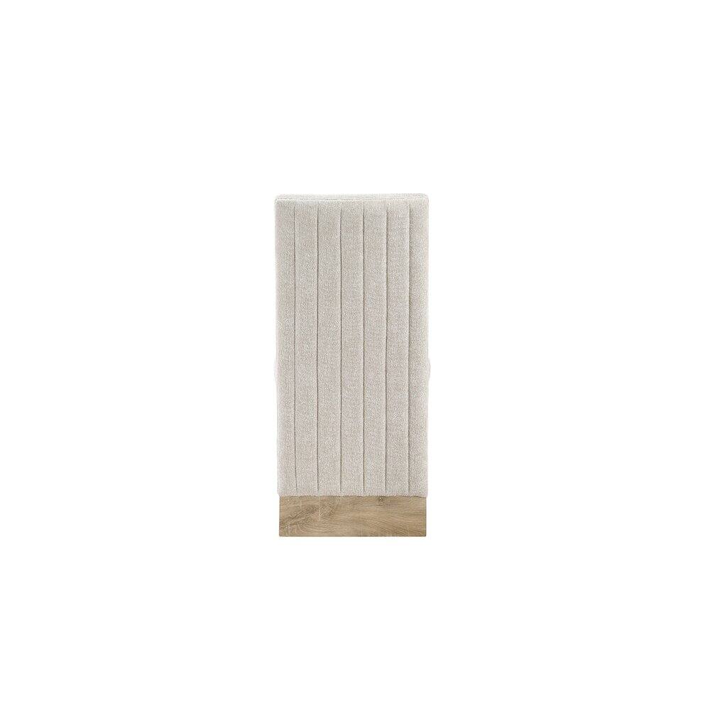 Front. Global Furniture USA - D12 Beige Natural Dining Chair - Beige,Natural.