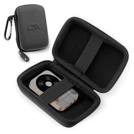 CASEMATIX - Portable DAC Carrying Case for Fosi Audio MD3 Portable DAC Headphone Amplifier - Compact Hard Shell EVA Travel Case