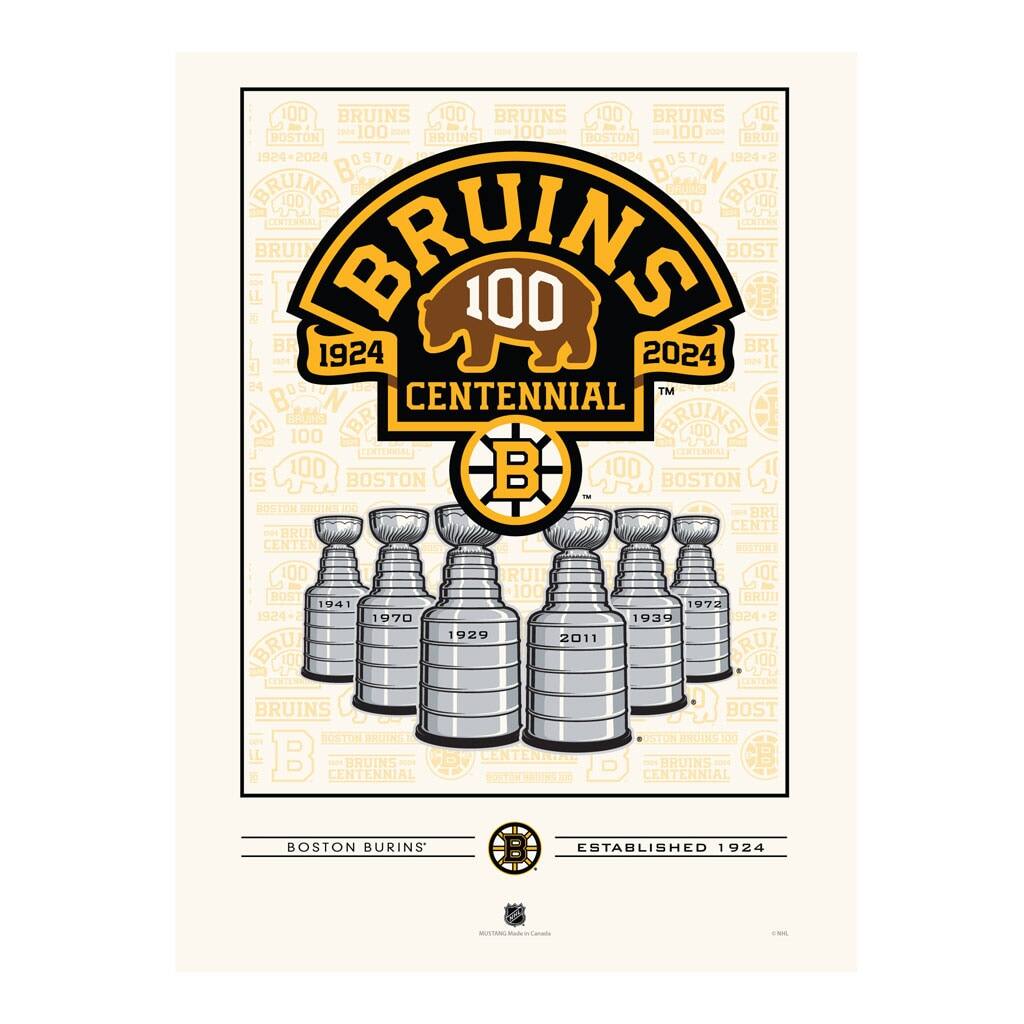 Centennial 12" x 16" Stanley Cups Print