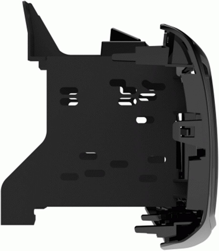 Alt View 11. Metra - Stereo Installation Kit for 2013-2017 Honda Accord Vehicles - Black with High Gloss Accent.