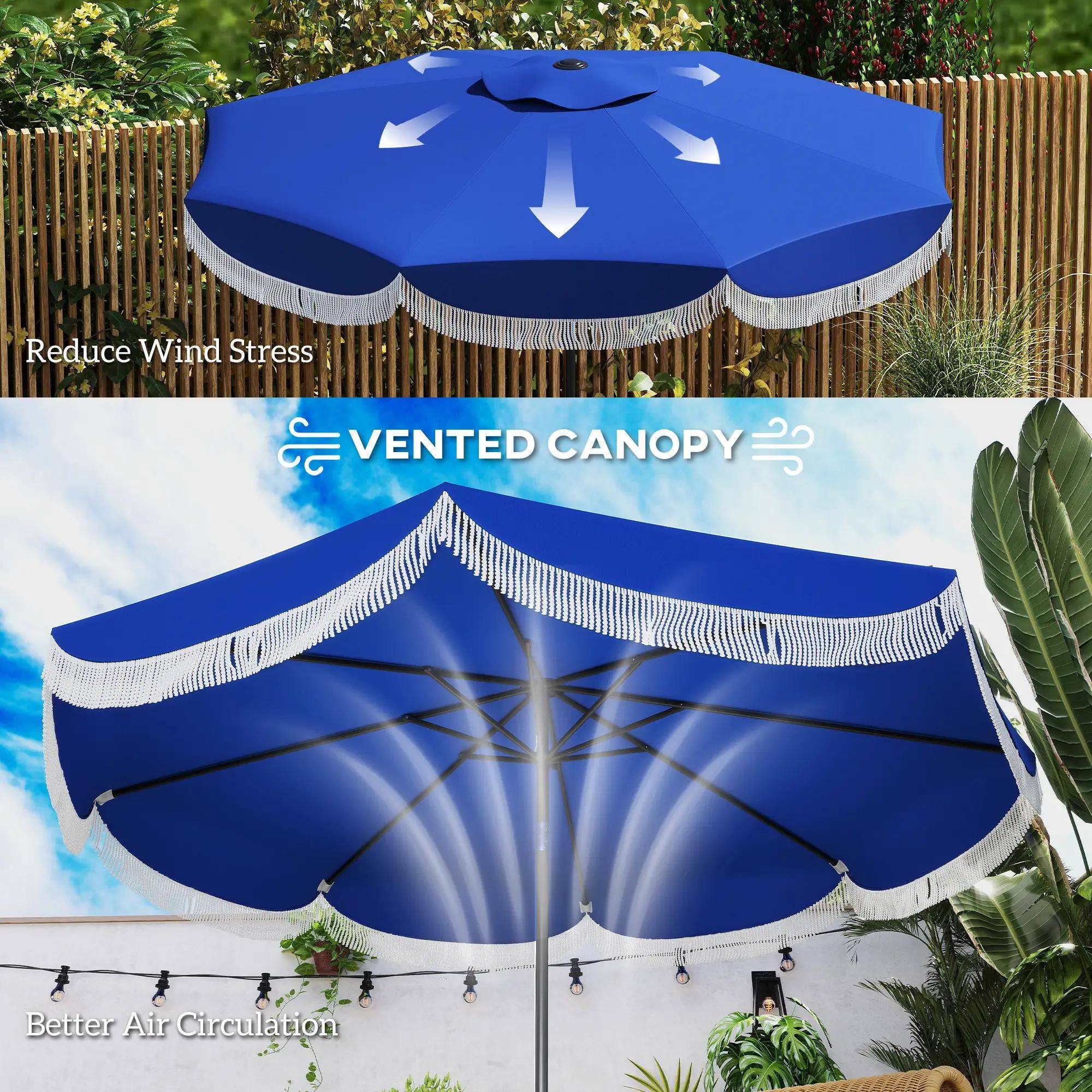 Reduce Wind Stress

VENTED CANOPY

Better Air Circulation