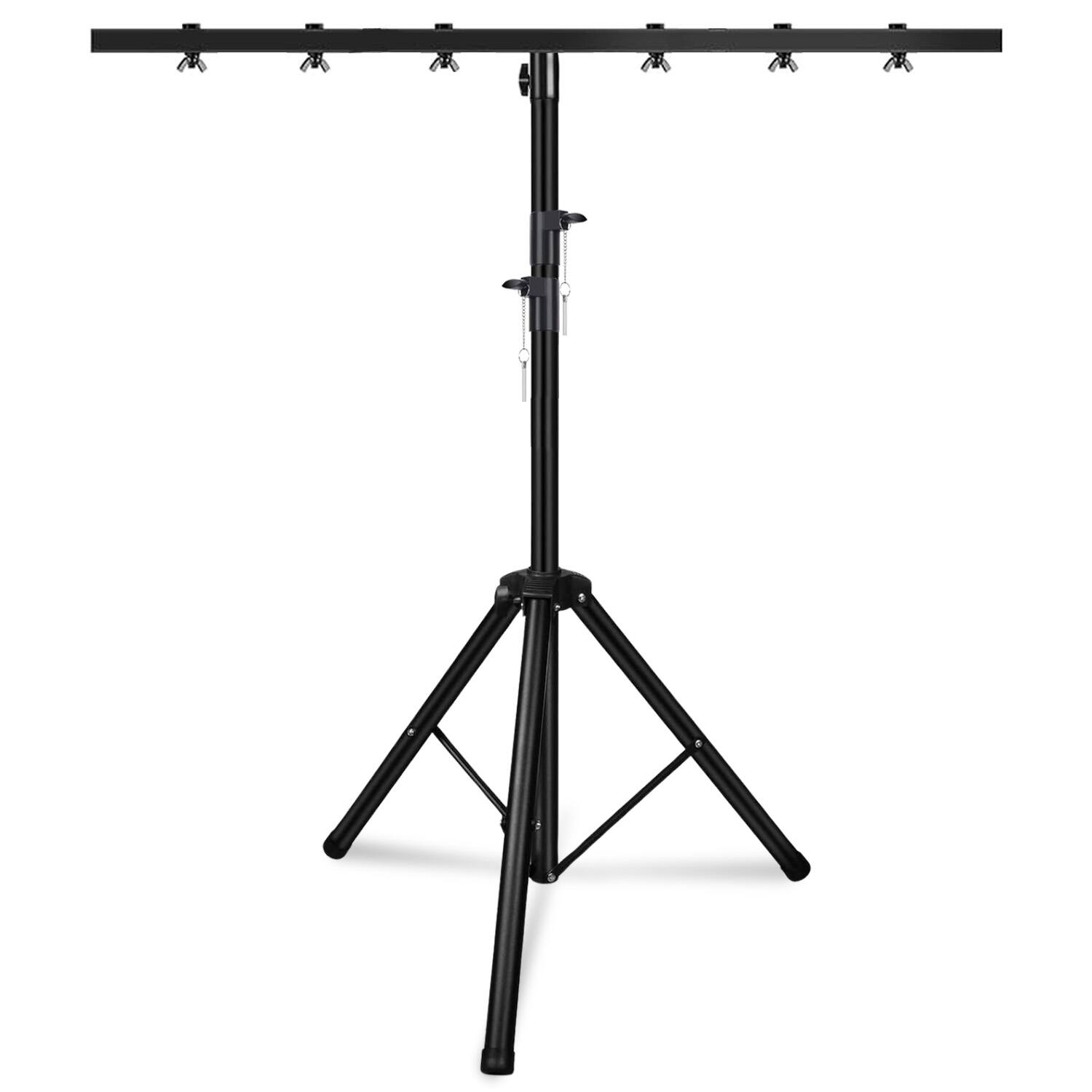 Front. 5 CORE - 5Core DJ Light Stand Stage Lighting Truss System Height Adjustable 39 to 100" Heavy Duty T bar Mount.
