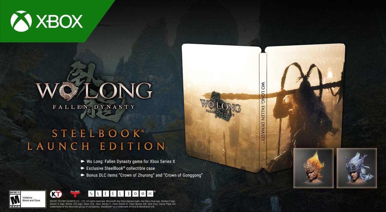 Wo store Long Fallen Dynasty Xbox One Xbox Series X Steelbook Edition